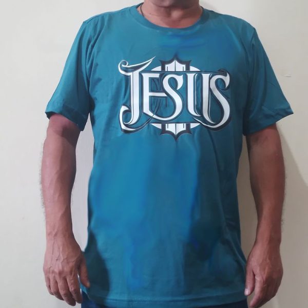 Camiseta Nome Jesus Estilizado - Image 2