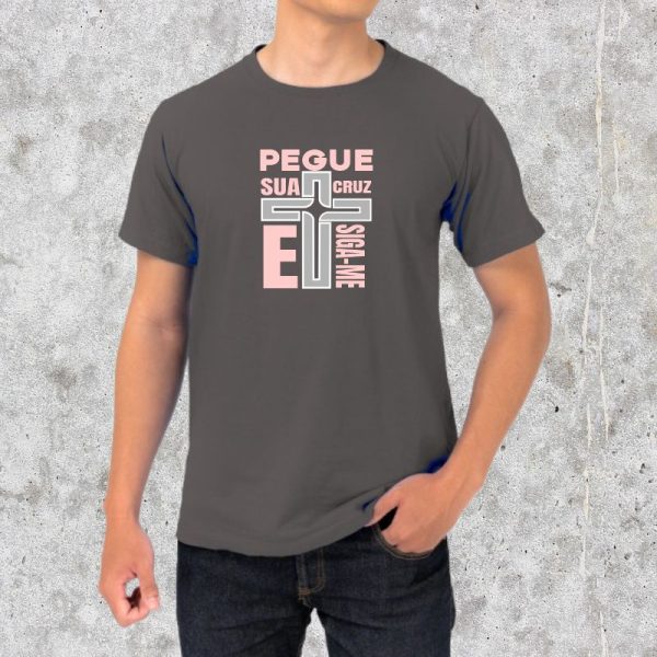 Camiseta Básica Pegue sua Cruz - Image 2