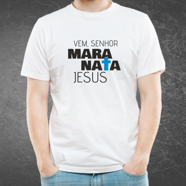 Camiseta Básica Maranata-modelo