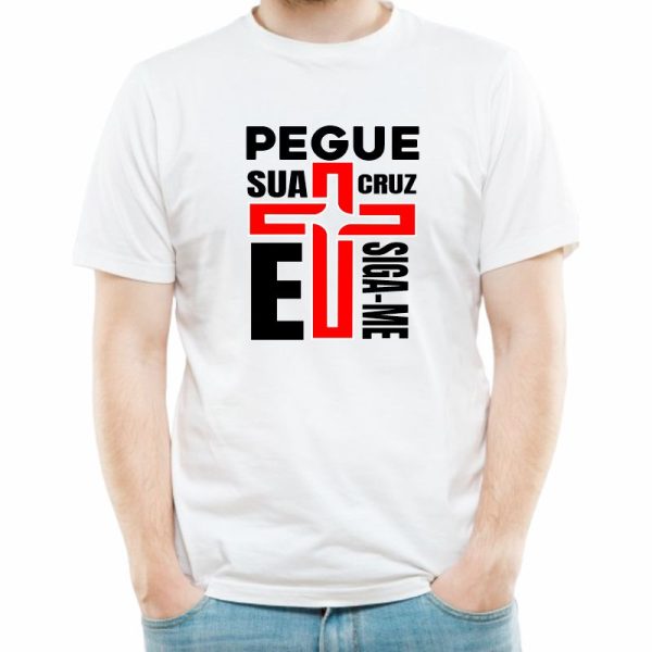 Camiseta Básica Pegue sua Cruz - Image 3